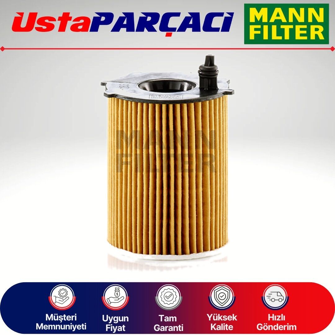 Mann-Filter Citroen C4 Picasso 1.6 Bluehdi Dizel Yağ Filtresi 2015-2018 HU7033Z 1610693780