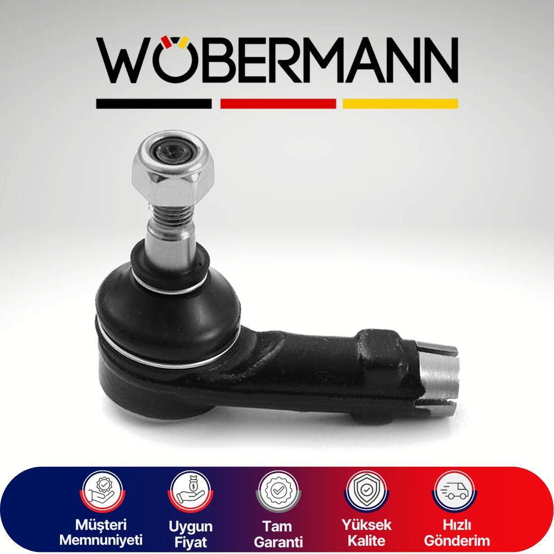 Wöbermann Audi A6 4A.C4 1995-1997 Rot Başı Ön Sol 443419811B