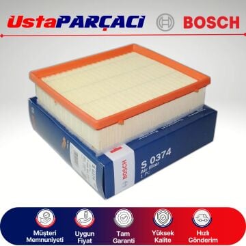 Bosch BMW 4 Serisi F32 4 20d B47 Dizel Hava Filtresi 2015-2018 F026400374 S0374 13718511668