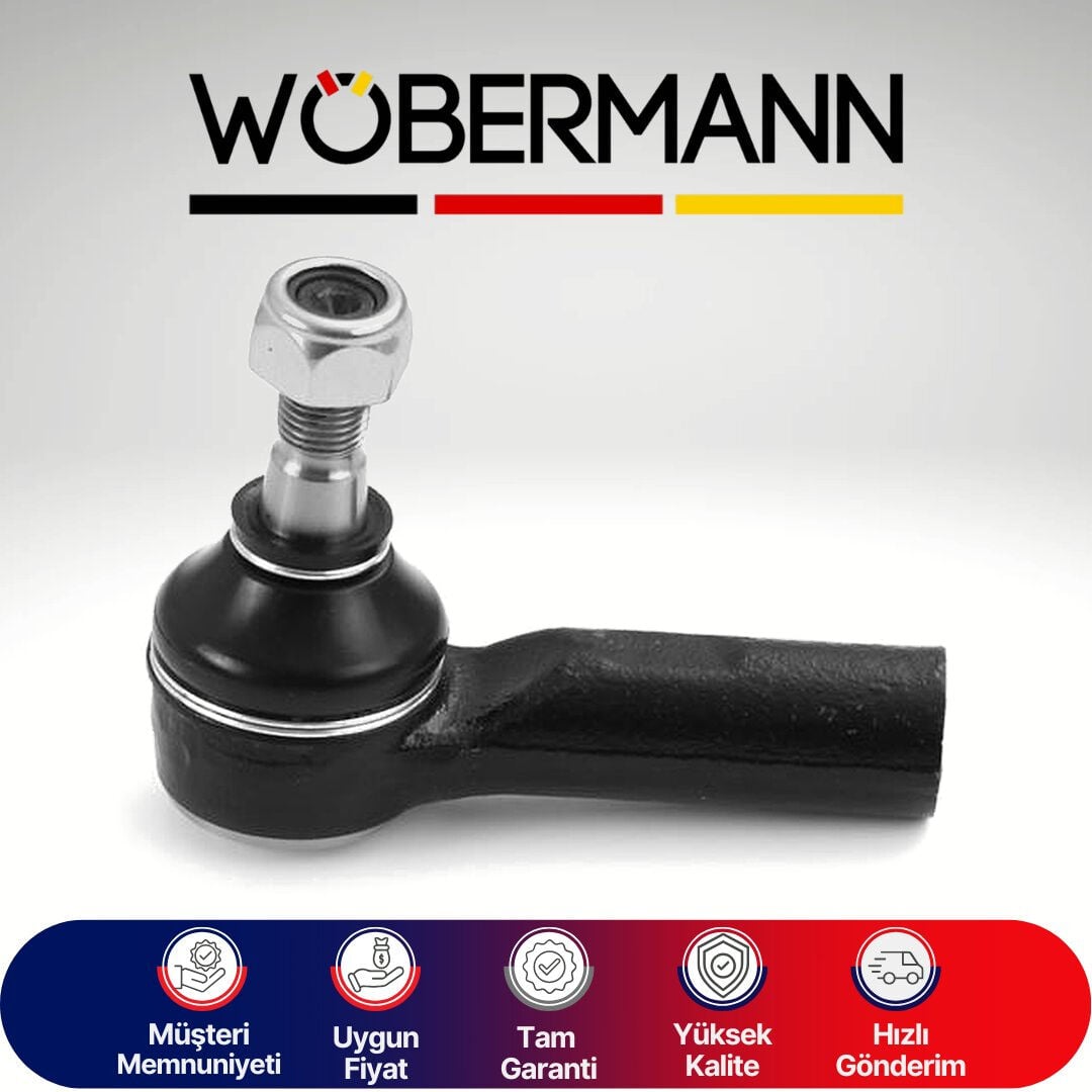 Wöbermann Toyota Corolla 1.6L 4A-Fe Ae101 Ae111 1992-2000 / 1.3L 2E Ee90 Ee100 Ee111 1988-2000 / Carina Corona 1.6L 4A At151 1985-1988 / Rav4 2.0L 3S-Fe Sxa10 1995-2000 Rot Başı Sağ-Sol Dış 4504619175