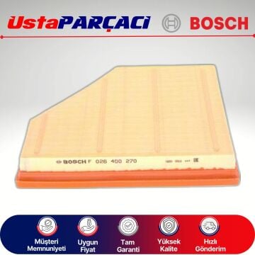 Bosch BMW 4 Serisi F32 4 30i Benzinli Hava Filtresi 2016-2018 F026400270 S0270 13718605164