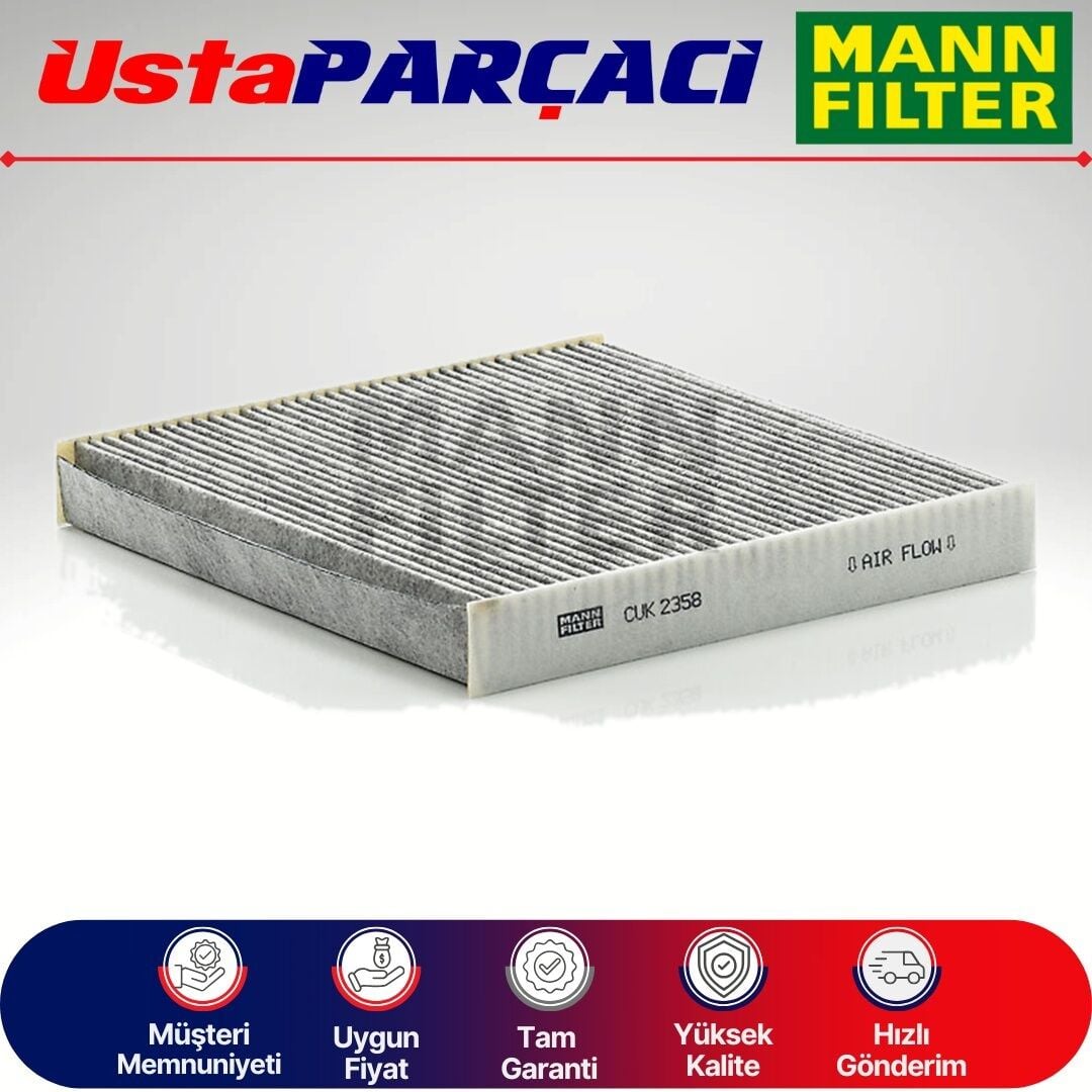 Mann-Filter Honda CR-V Karbonlu Polen Filtresi 2013-2018 CUK2358 80291-SNK-A01