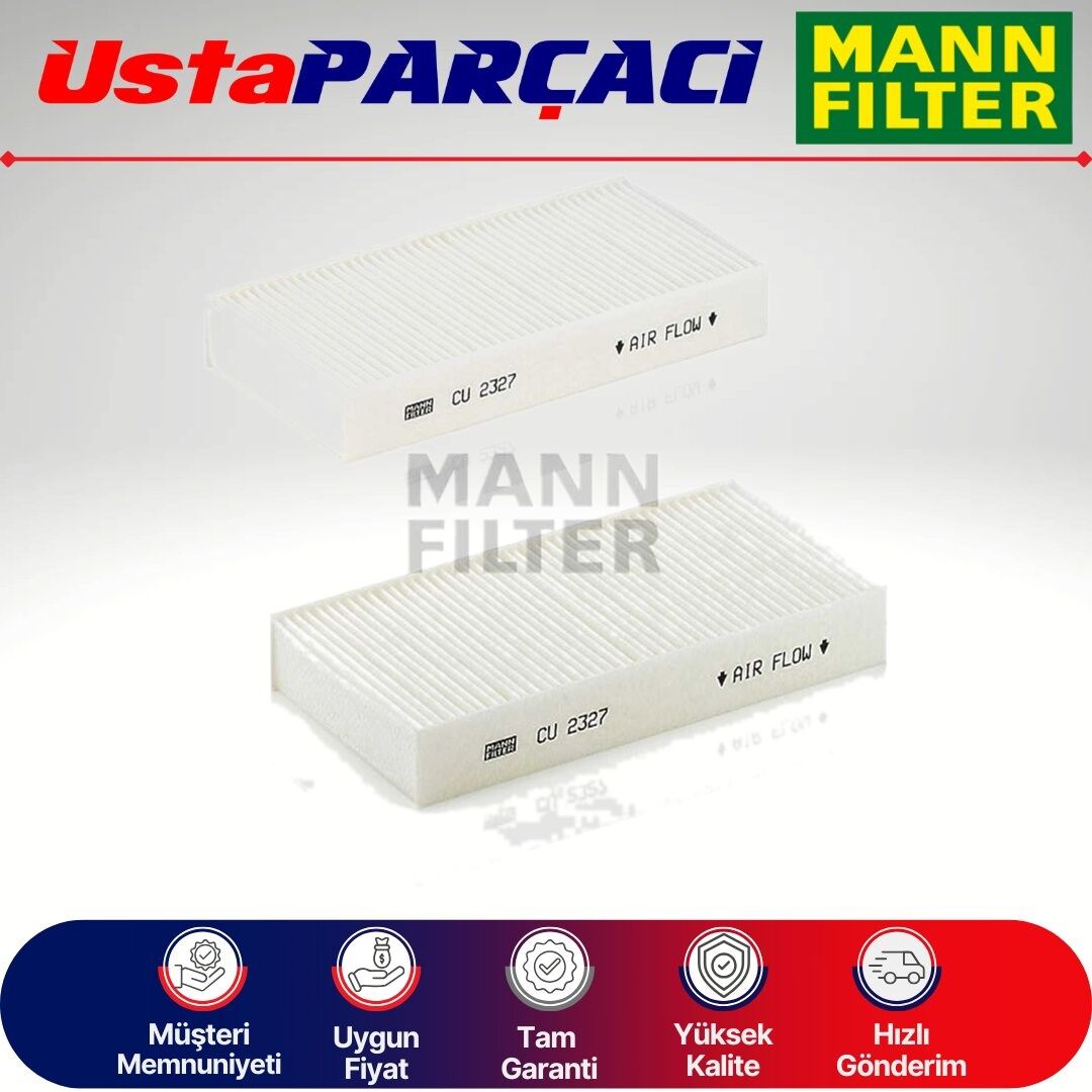 Mann-Filter Honda CR-V Standart Polen Filtresi 2002-2006 CU2327-2 08R79-S5A-600