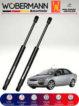 Wöbermann Ford Focus II Sedan Bagaj Amortisörü Takım Sağ-Sol 2005-2011