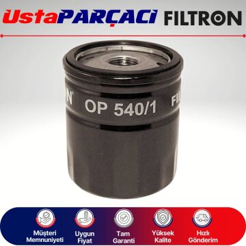 Filtron Citroen C3 1.2 Vti Benzinli Yağ Filtresi 2014-2015 OP540/1 1890364