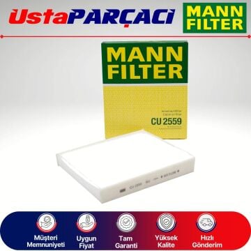 Mann-Filter Volvo C70 Standart Polen Filtresi 2007-2013 CU2559 3M5J18D543BA