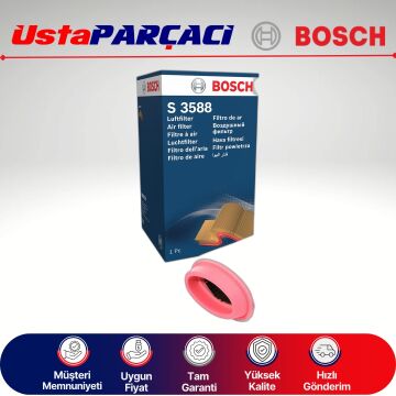 Bosch BMW 5 Serisi E60 5 20d M47 Dizel Hava Filtresi 2006-2008 1457433588 S3588 13712246997
