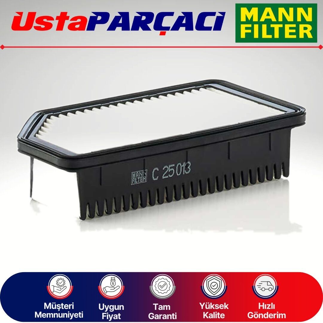 Mann-Filter Kia Rio 1.25 Benzinli Hava Filtresi 2012-2016 C25013 281131W000
