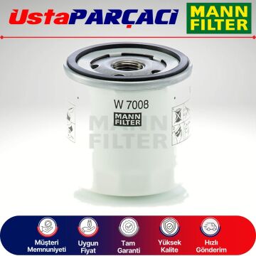 Mann-Filter Ford B-Max 1.4 Benzinli Yağ Filtresi 2012-2016 W7008 7S7G-6714-AA