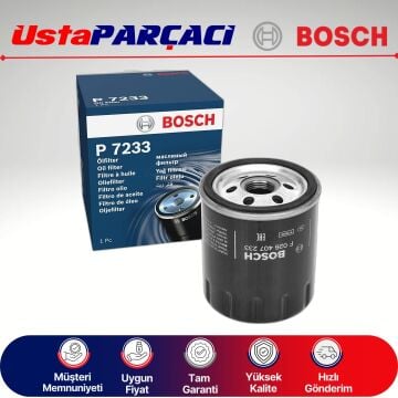 Bosch Yağ Filtresi F026407233 P7233 FCUDS7Q6714AB