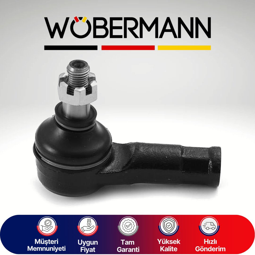 Wöbermann Mazda 323 Familia Lantis 1.5L Z5 Zl Ba kasa 1996-1998 / 1.8L Bp Ba kasa 1996-1998 / 1.6L B6 Bg kasa 1989-1995 Rot Başı Sağ-Sol Dış 8AB232280