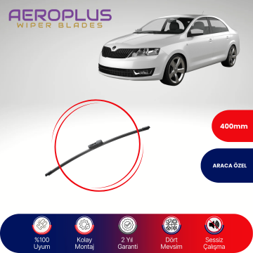 Aeroplus Skoda Rapid 2012-2019 Arka Silecek