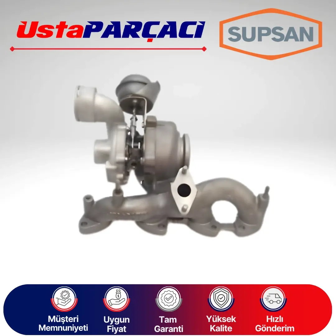 Ustaparçacı Volkswagen Golf 5 2.0 TDi 2003-2009 Turbo 03G253010J-03G253014H-03G253019A