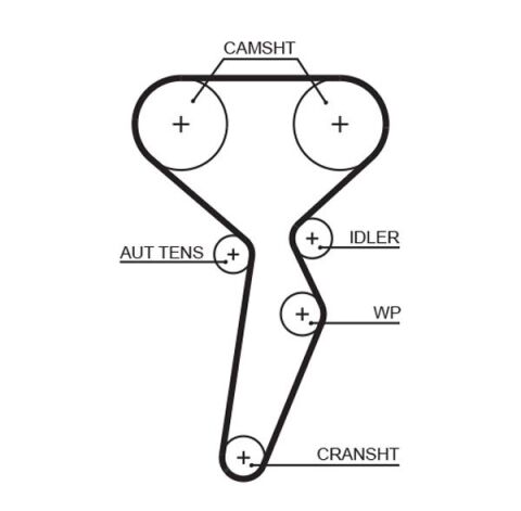 Bosch Renault Symbol / Clio I 1.6 Benzin Triger Seti Devirdaimli 2000-2009