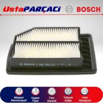 Bosch Honda Civic fd6 1.6 Benzinli Hava Filtresi 2007-2012 09864B0012 SM012 17220-RNA-A00