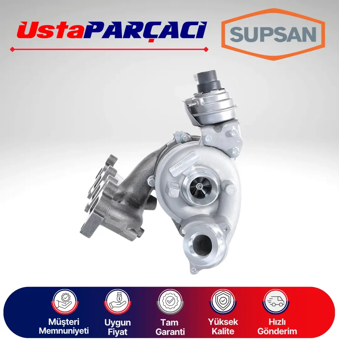Ustaparçacı Volkswagen Polo 5 1.6 TDi 2009-2015 Turbo 03L253016-03L253016T-03L253016TX