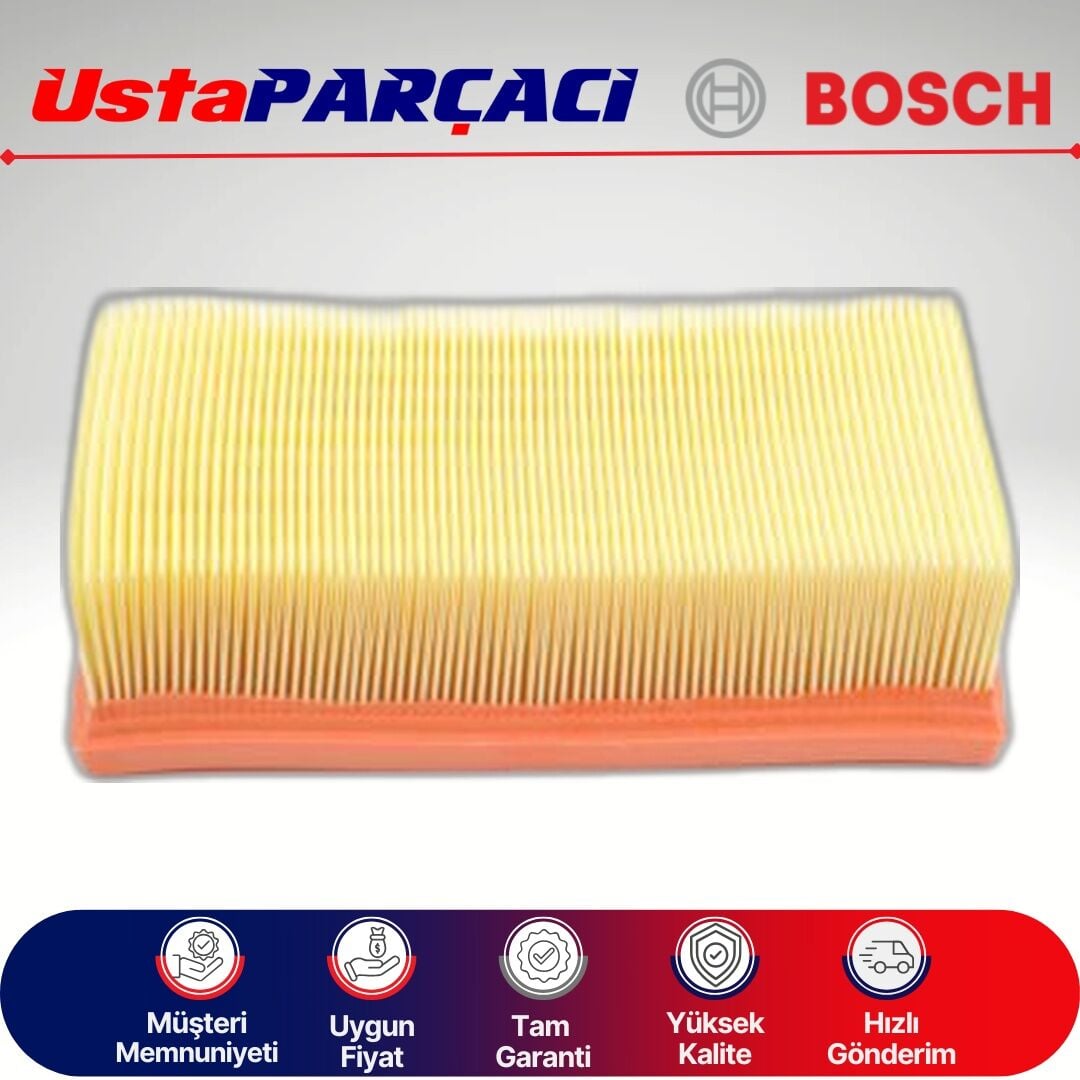 Bosch BMW 7 Serisi E38 7 28i Benzinli Hava Filtresi 1996-2001 1457433004 S3004 13721730946