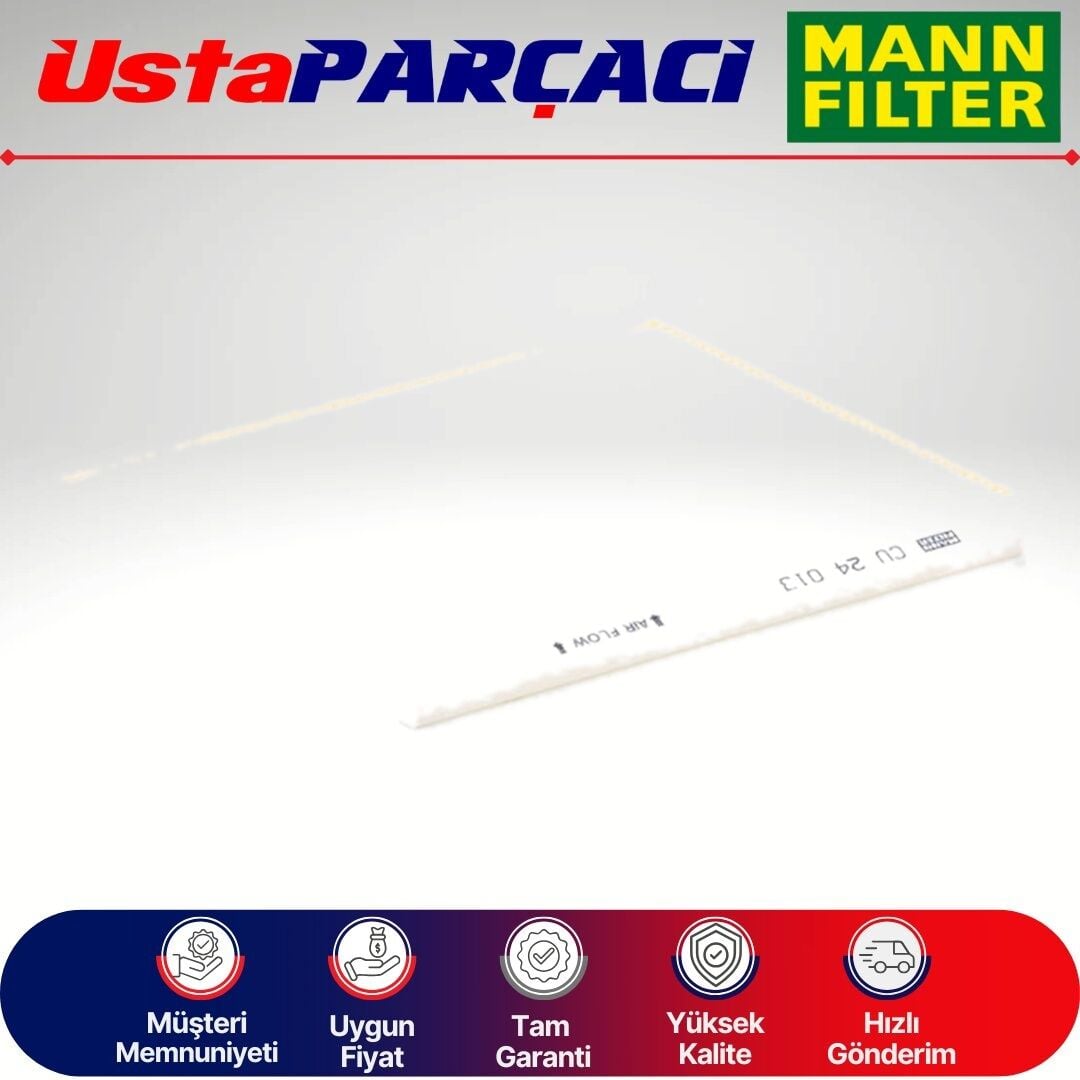 Mann-Filter Hyundai i20 Standart Polen Filtresi 2015-2019 CU24013 97133-2H001