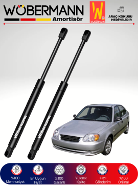 Wöbermann Hyundai Accent V Bagaj Amortisörü Takım Sağ-Sol 2000-2005