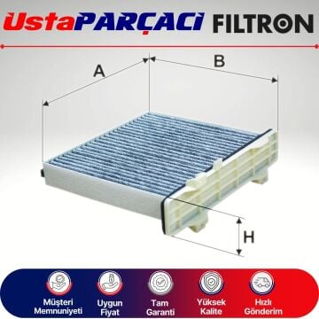 Filtron Mitsubishi Pajero Karbonlu Polen Filtresi 2007-2015 K1273A