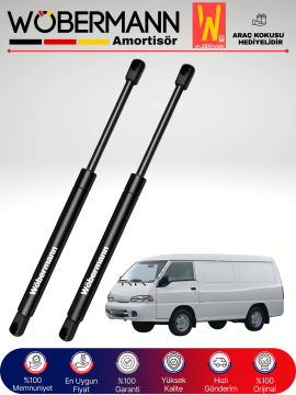 Wöbermann Hyundai H100 Bagaj Amortisörü Takım Sağ-Sol