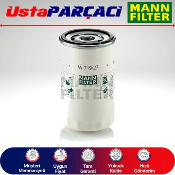 Mann-Filter Ford Fiesta 1.4 Benzinli Yağ Filtresi 1996-2001 W719/27 1043143