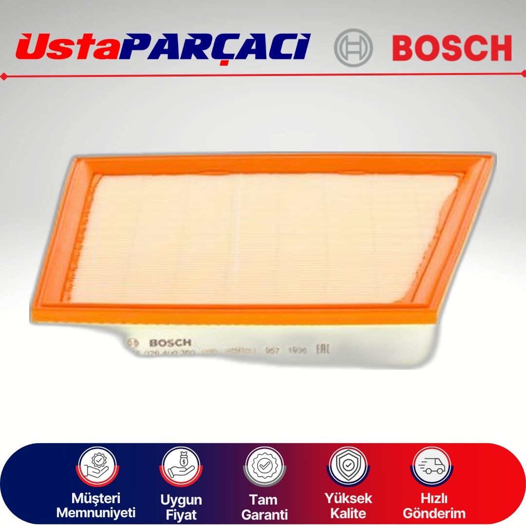 Bosch BMW X1 F48 20d Dizel Hava Filtresi 2015-2016 F026400360 S0360 13717619267