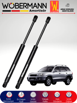 Wöbermann Hyundai Santa Fe 1 I Bagaj Amortisörü Takım Sağ-Sol 2001-2006