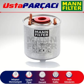 Mann-Filter Volvo S40 1.6 D2-Euro5 Dizel Yakıt Filtresi 2011-2012 WK9046 Y65013480