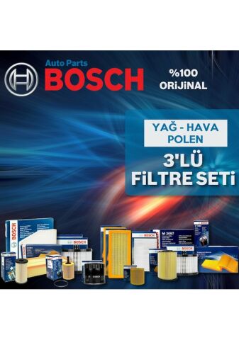Bosch Honda Civic 1.6 FC5 Filtre Bakım Seti 2017-2020 3KP