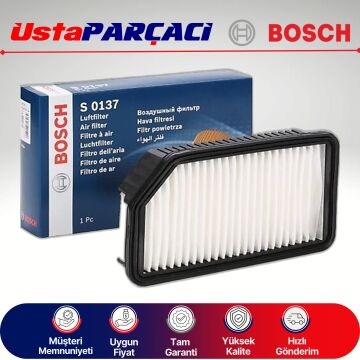 Bosch Hyundai I20 1.4 Crdi Hava Filtresi 2009-2014 F026400137 S0137 28113-2K000