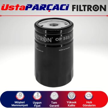 Filtron Focus 1 2.0 Benzinli Yağ Filtresi 1998-2005 OP532/1 1043143