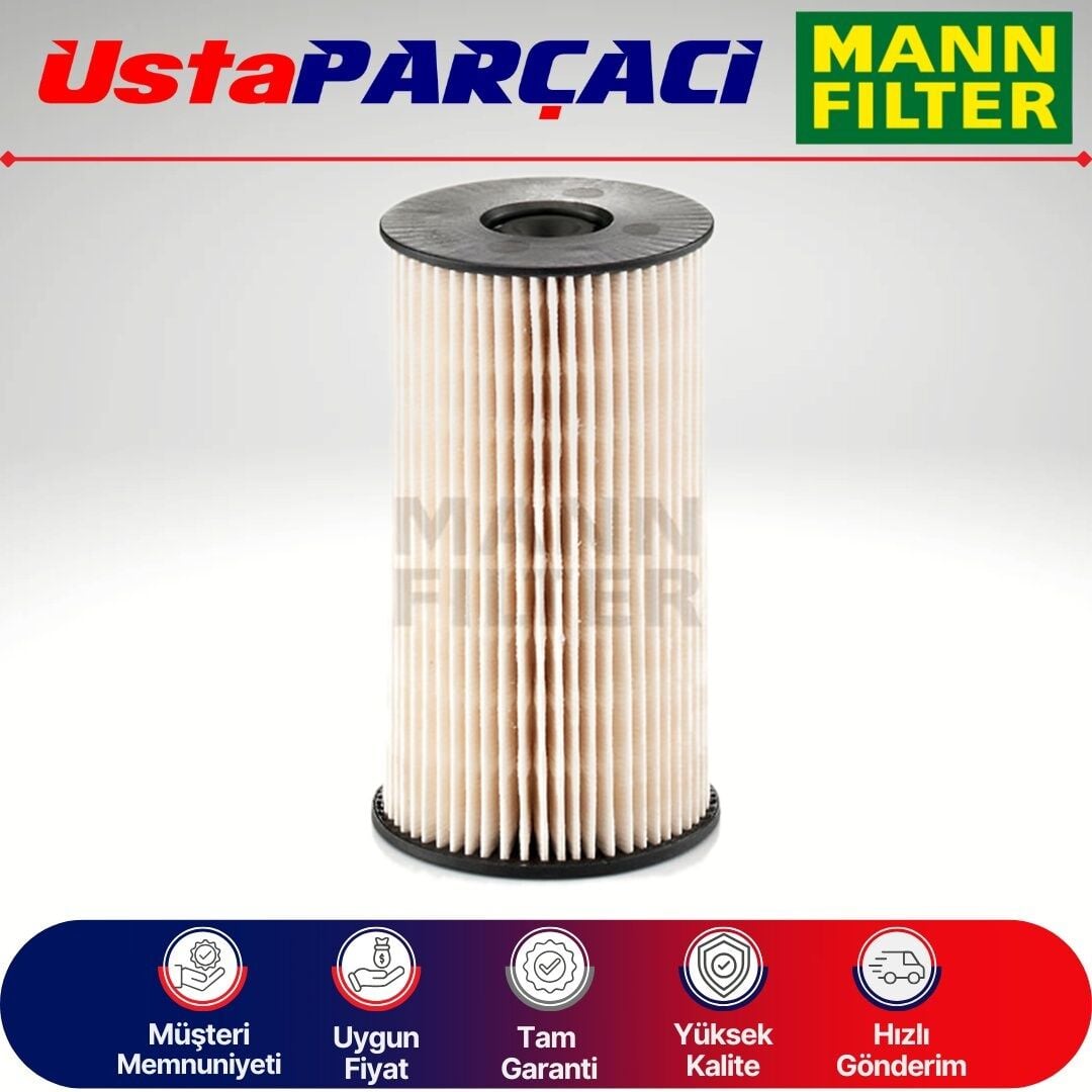 Mann-Filter VW Caddy 2.0 Tdi Yakıt Filtresi 2012-2015 PU825X 3C0127177
