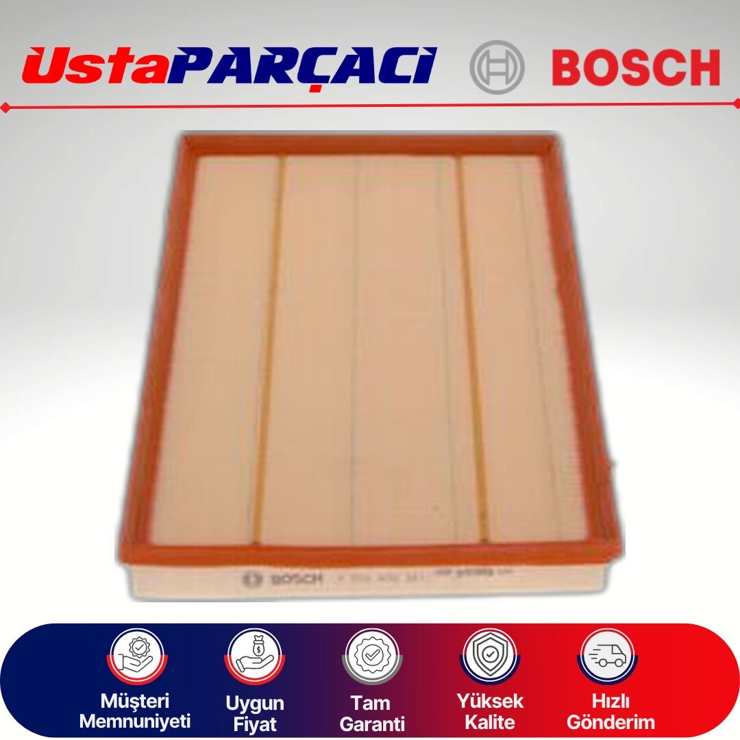 Bosch BMW X5 E70 30si Benzinli Hava Filtresi 2007-2010 F026400381 S0381 13717548888