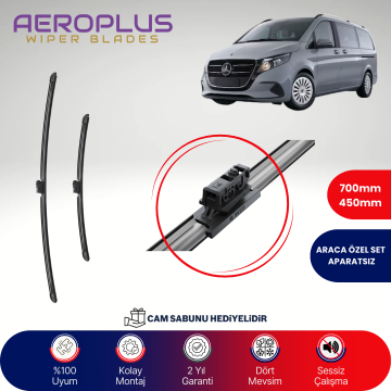 Aeroplus Mercedes 5 Serisi 2014-2020 Muz Silecek Takımı