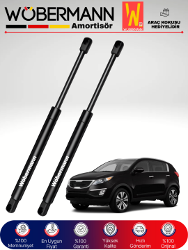 Wöbermann Kia Sportage 3 III Bagaj Amortisörü Takım Sağ-Sol 2011-2016