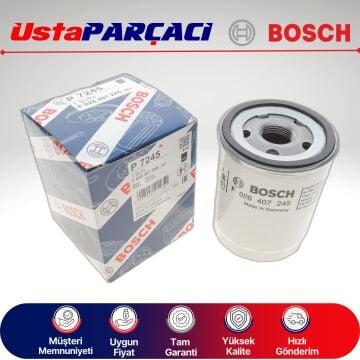 Bosch Ford Custom 2.0 Ecoblue Yağ Filtresi 2019-2024 F026407245 P7245 GK2Q-6714-AA