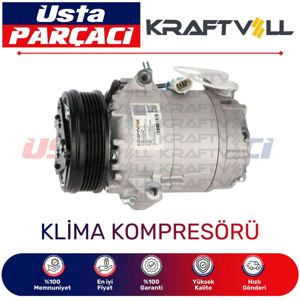 Kraftvoll Opel Combo 2001-2011 Klima Kompresörü
