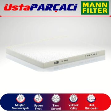 Mann-Filter Kia Cerato Standart Polen Filtresi 2004-2009 CU2434 97133-2F000