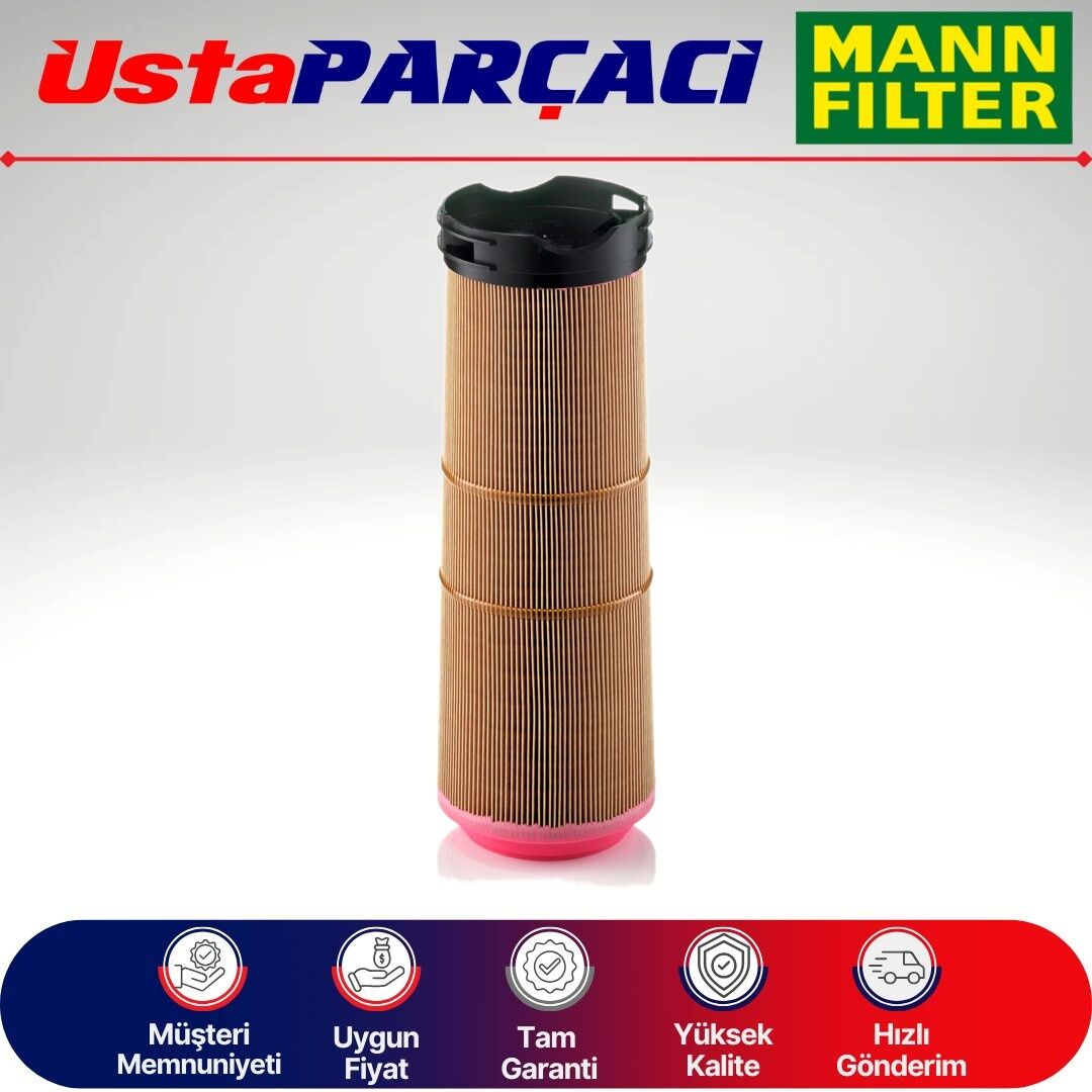 Mann-Filter Mercedes C Serisi W203 C200 Cdi Om646 Dizel Hava Filtresi 2003-2007 C12133 6460940004