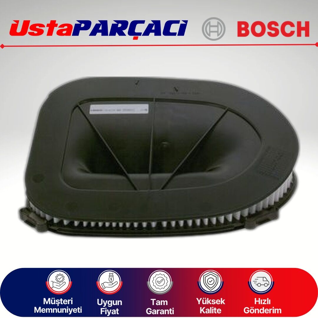 Bosch BMW X6 E71 30d 245HP N57 Dizel Hava Filtresi 2010-2013 F026400366 S0366 13717811026
