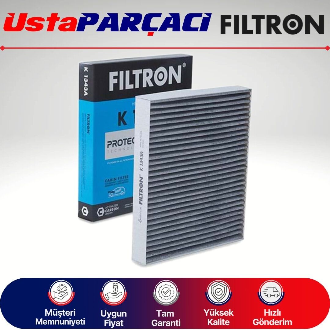 Filtron Opel Meriva B Karbonlu Polen Filtresi 2011-2015 K1343A