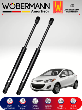 Wöbermann Mazda 2 DE Bagaj Amortisörü Takım Sağ-Sol 2007-2015