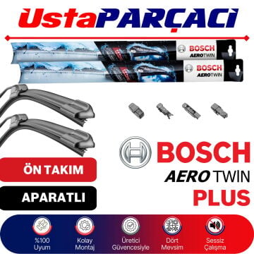 Bosch VW Eos 2006-2015 Aerotwin Plus Silecek Takımı