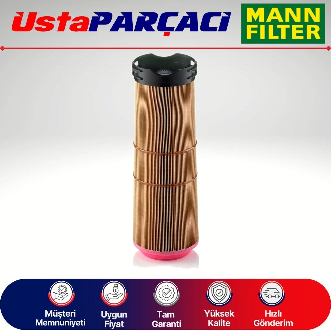 Mann-Filter Mercedes C Serisi W204 C220 Cdi Om646 Dizel Hava Filtresi 2008-2009 C12133/1 6460940204