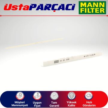 Mann-Filter Kia Rio Standart Polen Filtresi 2012-2016 CU21008 97133-4L000
