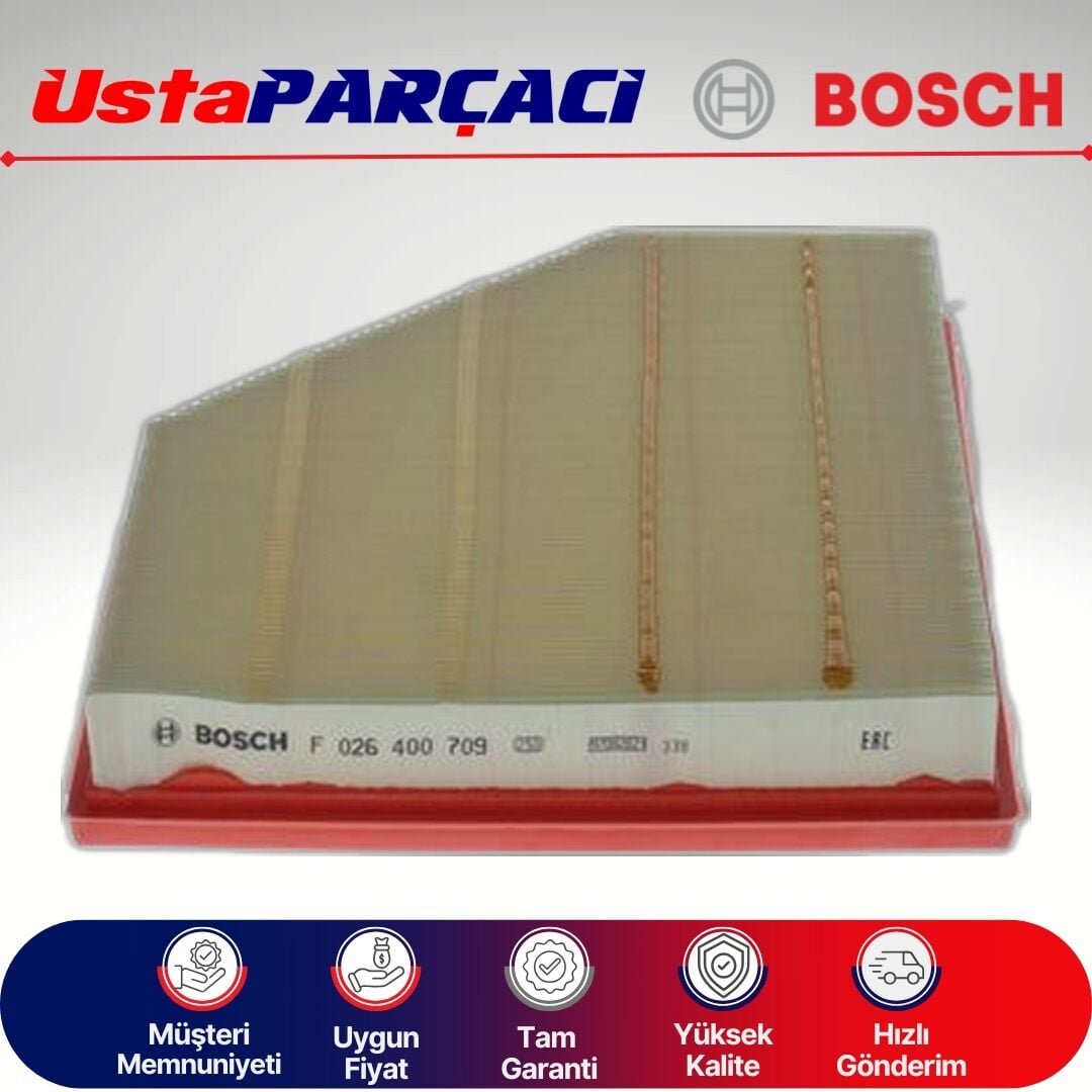 Bosch BMW Z Serisi G29 30i Benzinli Hava Filtresi 2019-2024 F026400709 S0709 13718580428