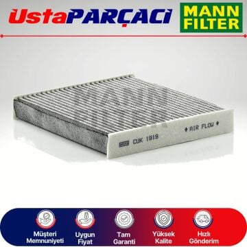 Mann-Filter Toyota Hilux Karbonlu Polen Filtresi 2006-2012 CUK1919 87139-YZZ08