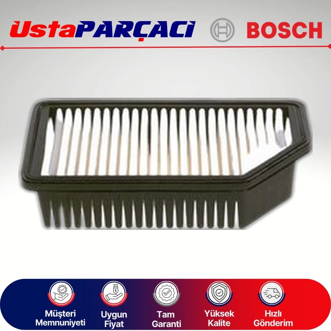 Bosch Kia Rio 1 25 Benzinli Hava Filtresi 2012-2016 F026400414 S0414 28113-1W000