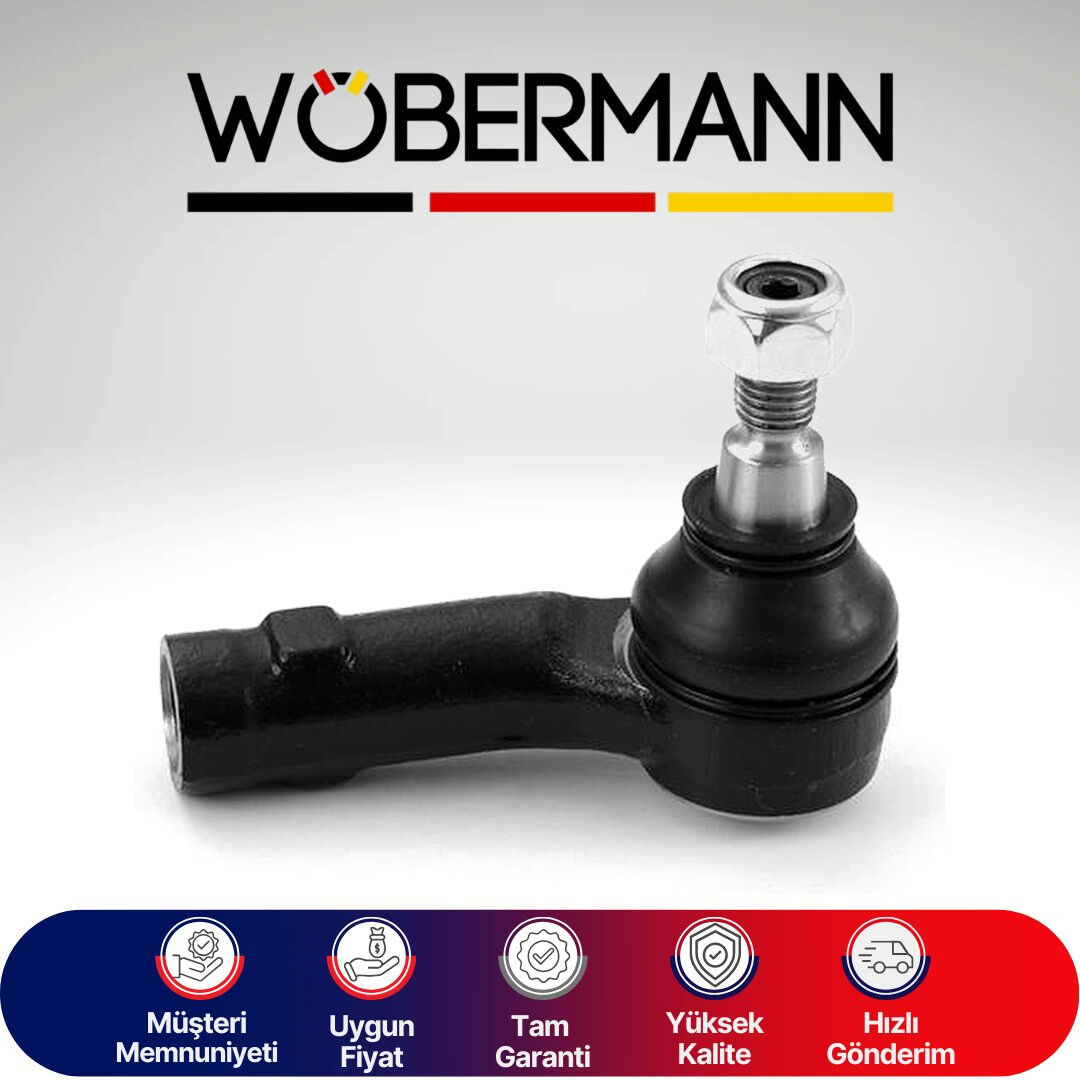 Wöbermann VW Transporter 4 Rot Başı Sağ Dişi 701419812B